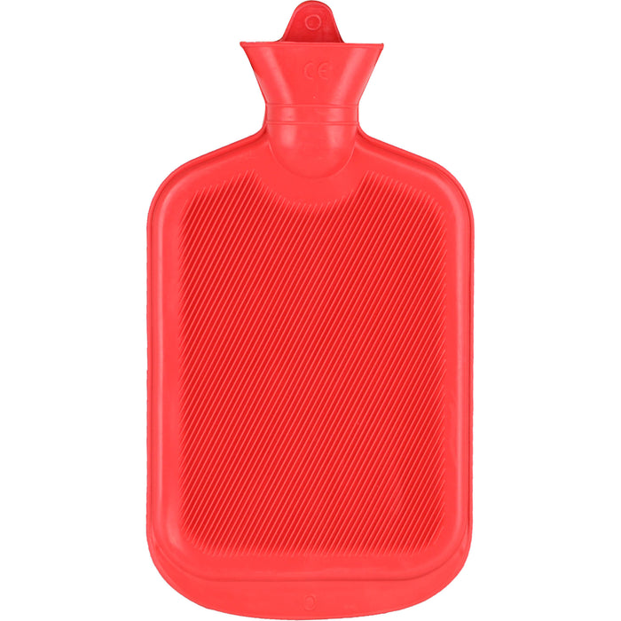 Wärmflasche Gummi Doppellamelle 2,0 Liter, 1 St