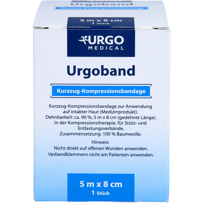 URGOBAND KURZZUg 5MX8CM, 1 St BIN