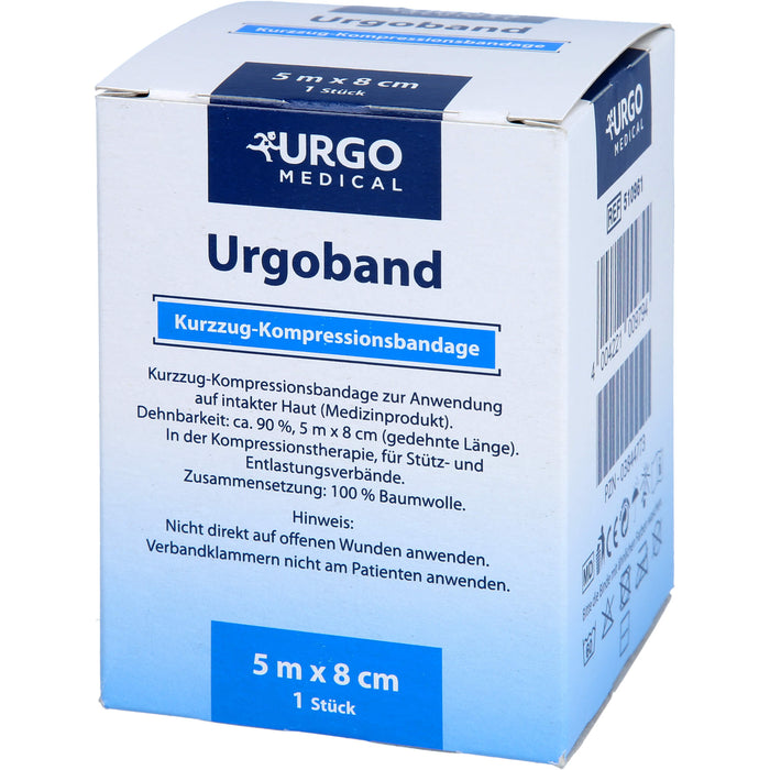 URGOBAND KURZZUg 5MX8CM, 1 St BIN