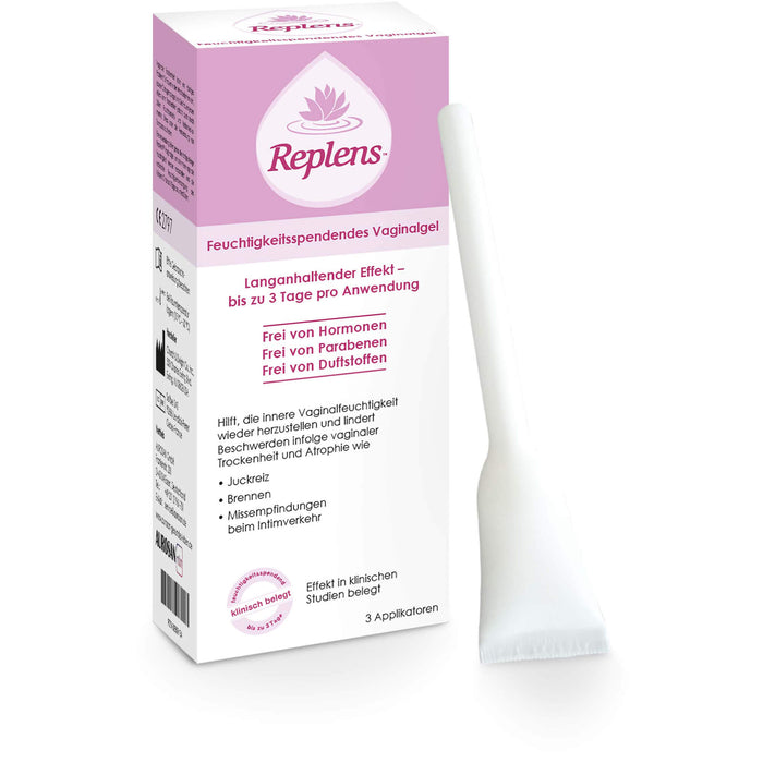 Replens feuchtigkeitsspendendes Vaginalgel, 3 St. Gel