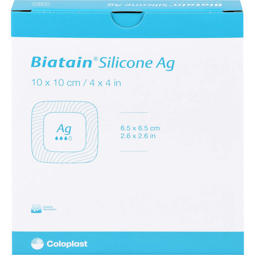 Biatain Silicone Ag Schaumverband, 5 St VER