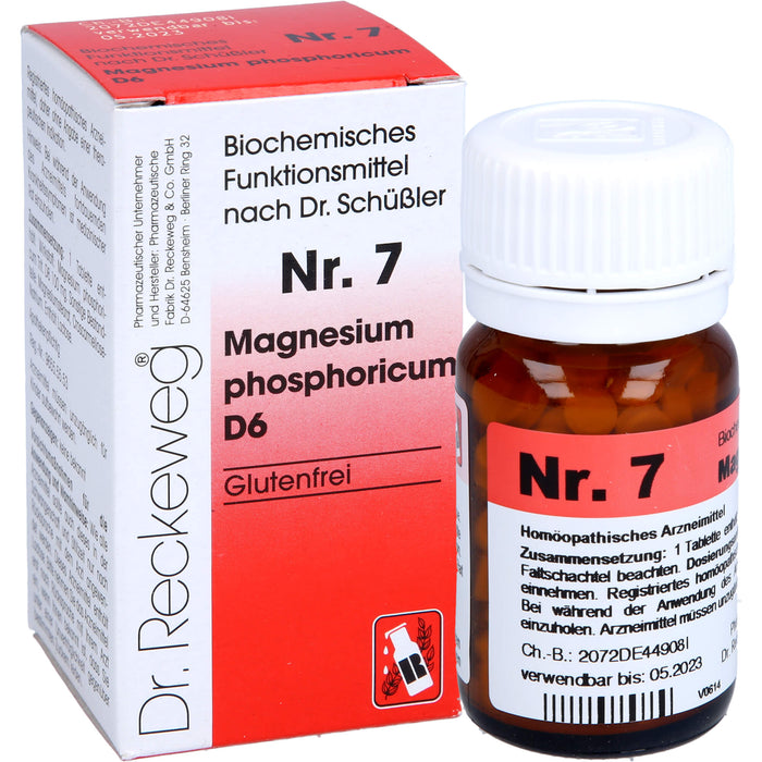Dr. Reckeweg Biochemie 7 Magnesium phosphoricum D6 Tabletten, 200 St. Tabletten