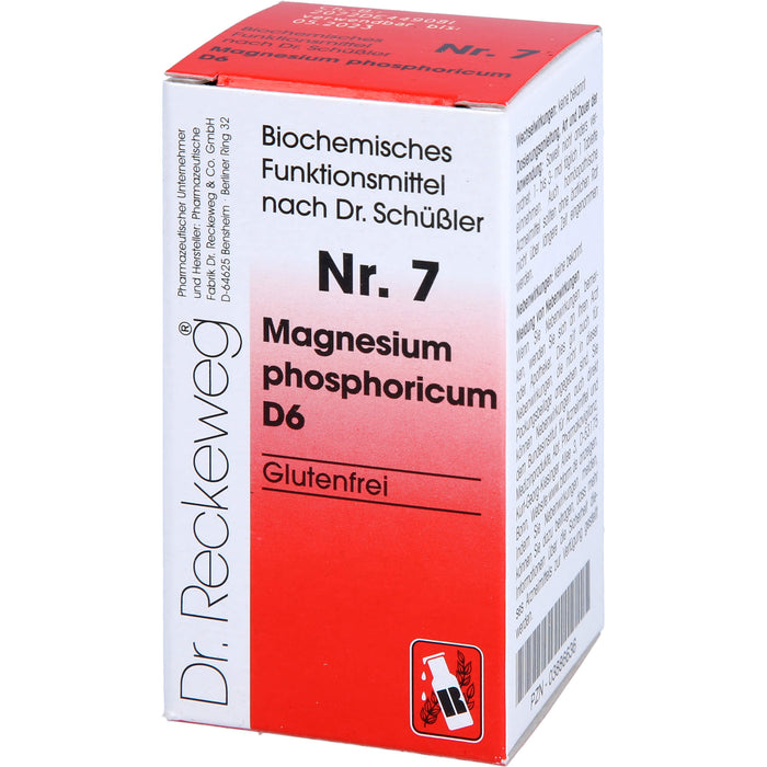 Dr. Reckeweg Biochemie 7 Magnesium phosphoricum D6 Tabletten, 200 St. Tabletten
