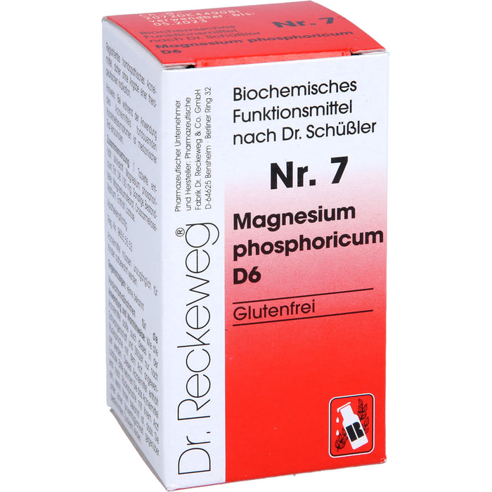 Dr. Reckeweg Biochemie 7 Magnesium phosphoricum D6 Tabletten, 200 St. Tabletten