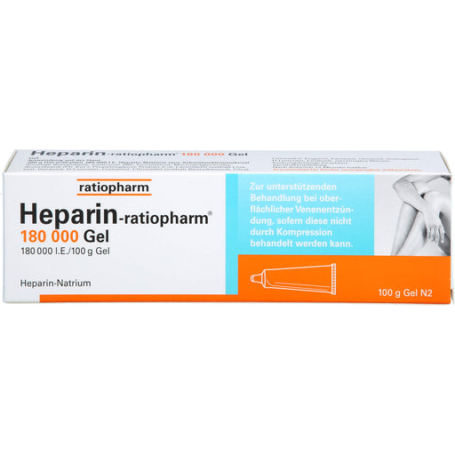 Heparin-ratiopharm 180 000 Gel, 100 g Gel