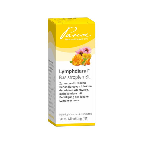 Lymphdiaral Basistropfen SL, 20 ml Lösung