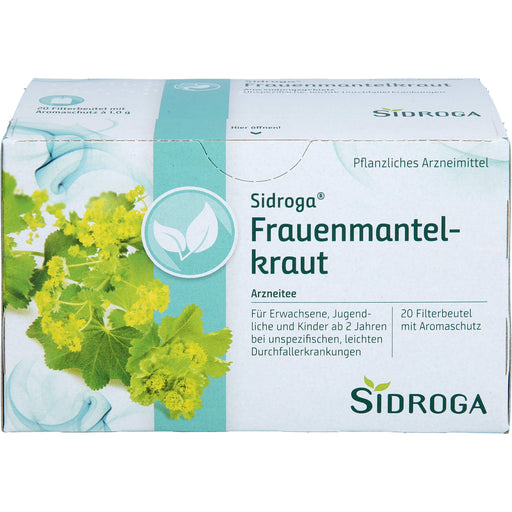 Sidroga Frauenmantelkraut Arzneitee, 20 St. Filterbeutel