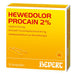 Hewedolor Procain 2% Lokalanästhetikum zur Neuraltherapie, 10 St. Ampullen