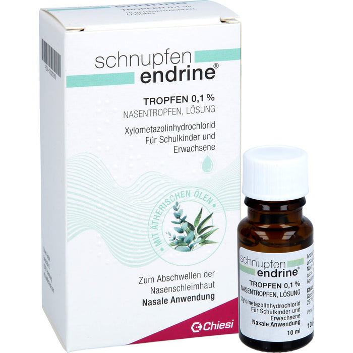 schnupfen endrine Tropfen, 10 ml Lösung