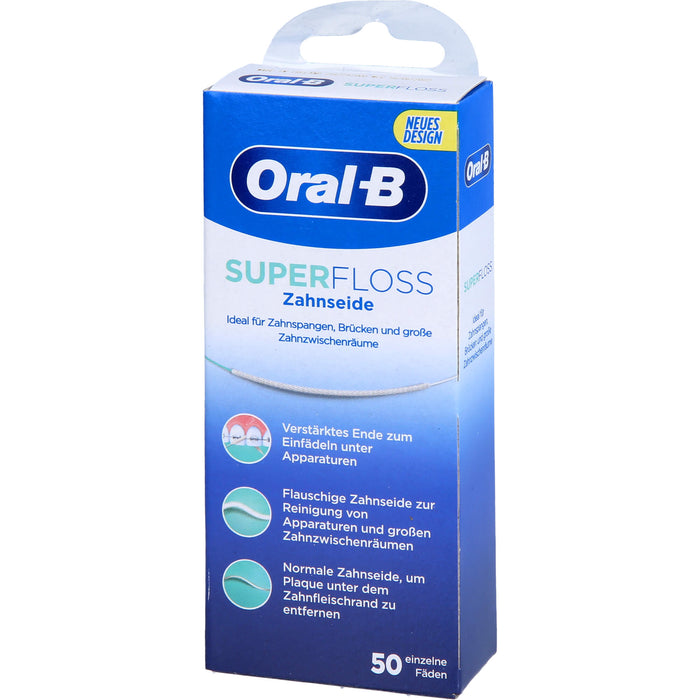 ORAL-B Zahnseide SuperFloss, 1 St. Zahnseide