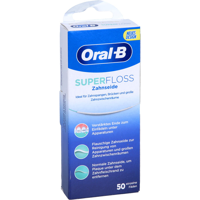 ORAL-B Zahnseide SuperFloss, 1 St. Zahnseide