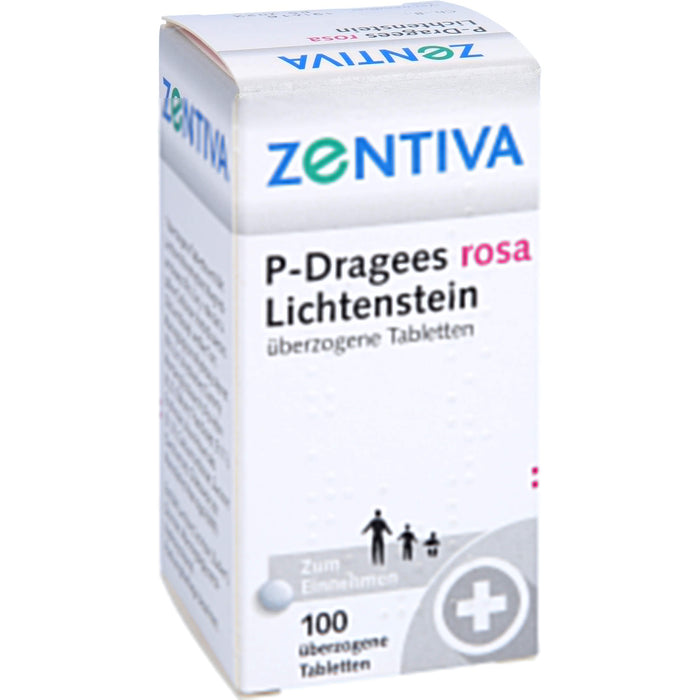 P-Dragees rosa LichtensteinTabletten, 100 St. Tabletten