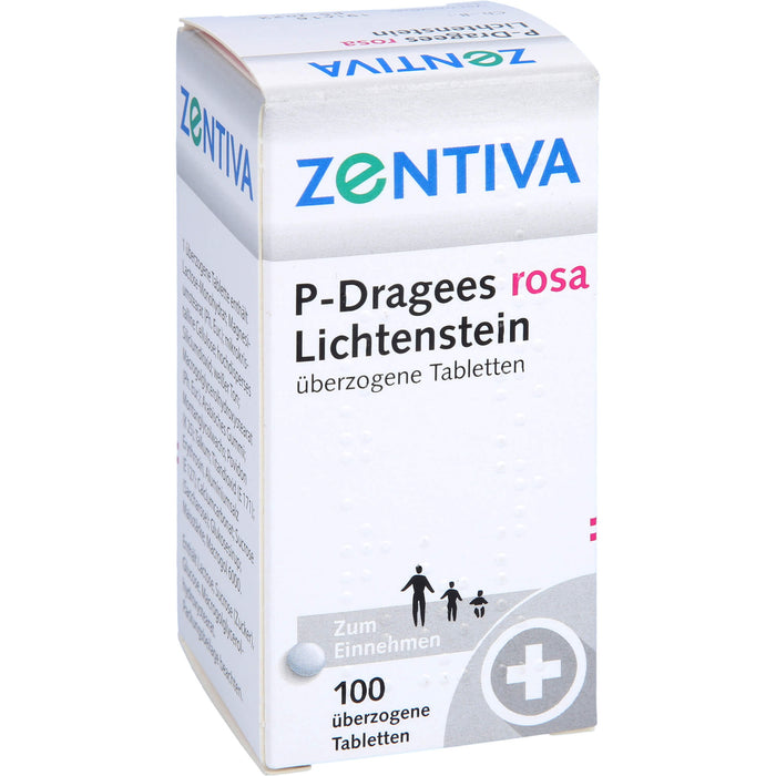 P-Dragees rosa LichtensteinTabletten, 100 St. Tabletten