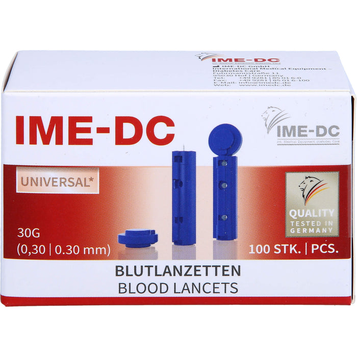 IME-DC Lancetten/Nadeln für Stechhilfegerät, 100 St LAN