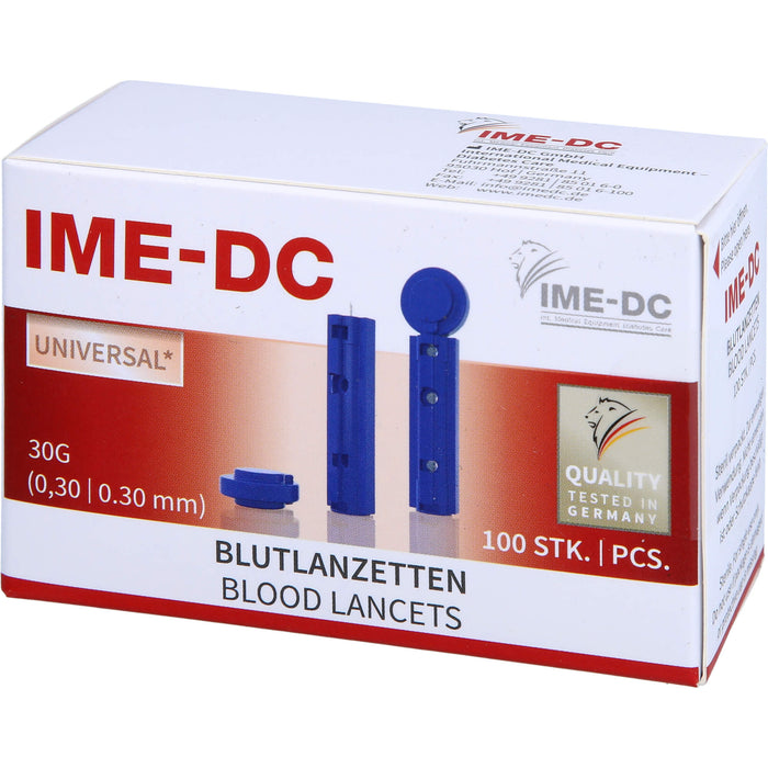 IME-DC Lancetten/Nadeln für Stechhilfegerät, 100 St LAN