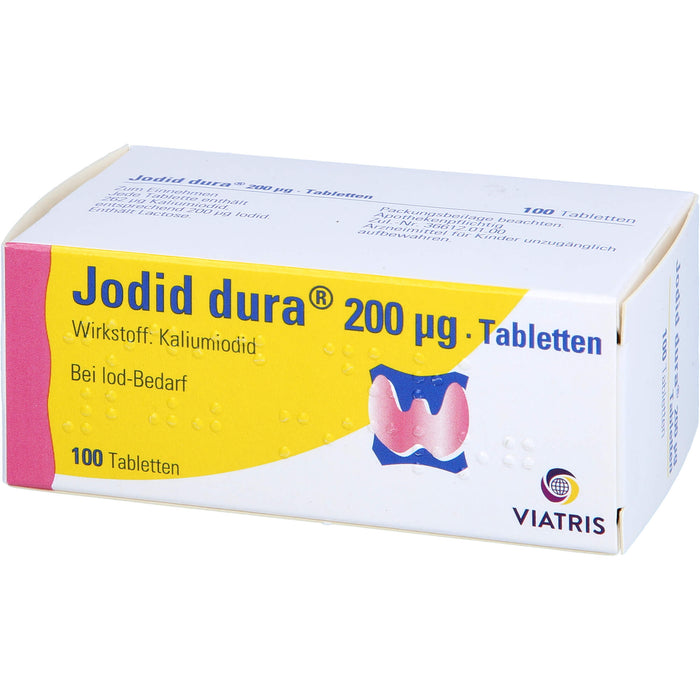 Jodid dura  200 µg, Tabletten, 100 St. Tabletten