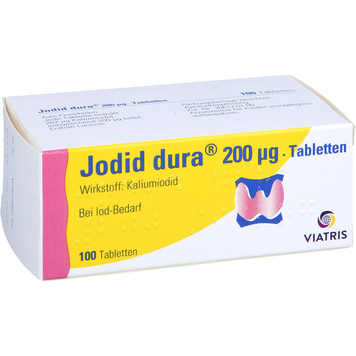 Jodid dura  200 µg, Tabletten, 100 St. Tabletten