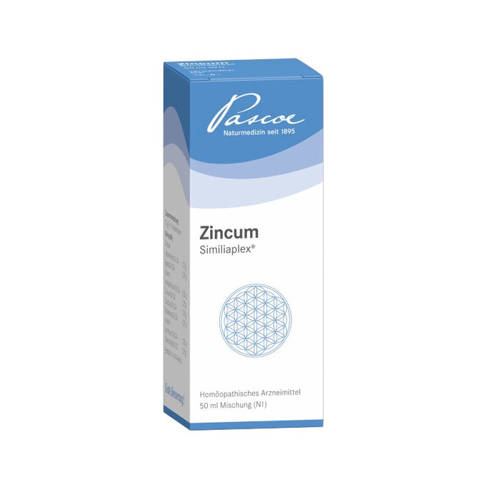 Pascoe Zincum Similiaplex Mischung, 50 ml Lösung