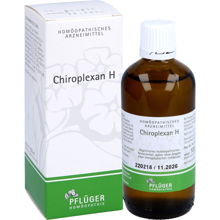Chiroplexan H Tropfen, 100 ml Lösung