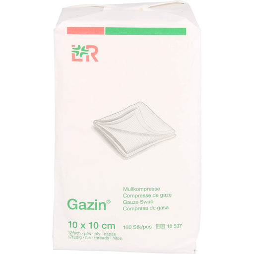 GAZIN Kompresse 10x10cm 8fach OP, 100 St KOM