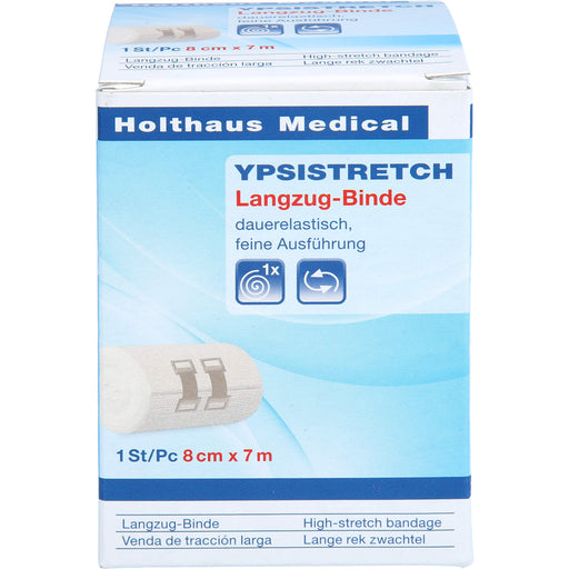 Langzugbinde fein YPSISTRETCH 8cmx7m, 1 St BIN