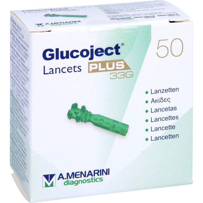 Glucoject Lancets PLUS 33G, 50 St LAN