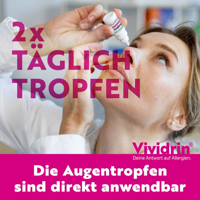 Vividrin Azelastin Kombipackung Augentropfen und Nasenspray, 1 St. Kombipackung
