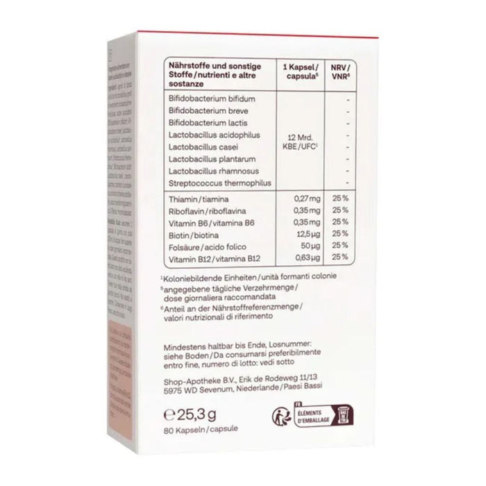Redcare Probio 8 Plus Kapseln für Darmschleimhaut und Immunsystem, 80 St. Kapseln