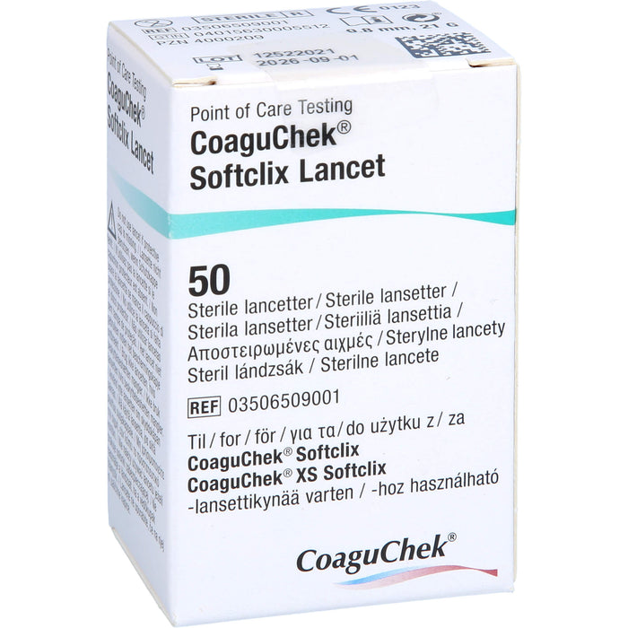 CoaguChek® Softclix® Lancet, 50 St LAN