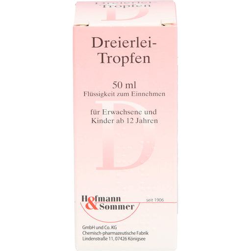 Hofmann & Sommer Dreierlei Tropfen, 50 ml Lösung