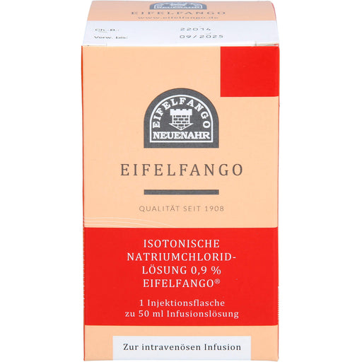 EIFELFANGO Isotonische Natriumchlorid-Lösung 0,9 % Infusionslösung, 50 ml Lösung