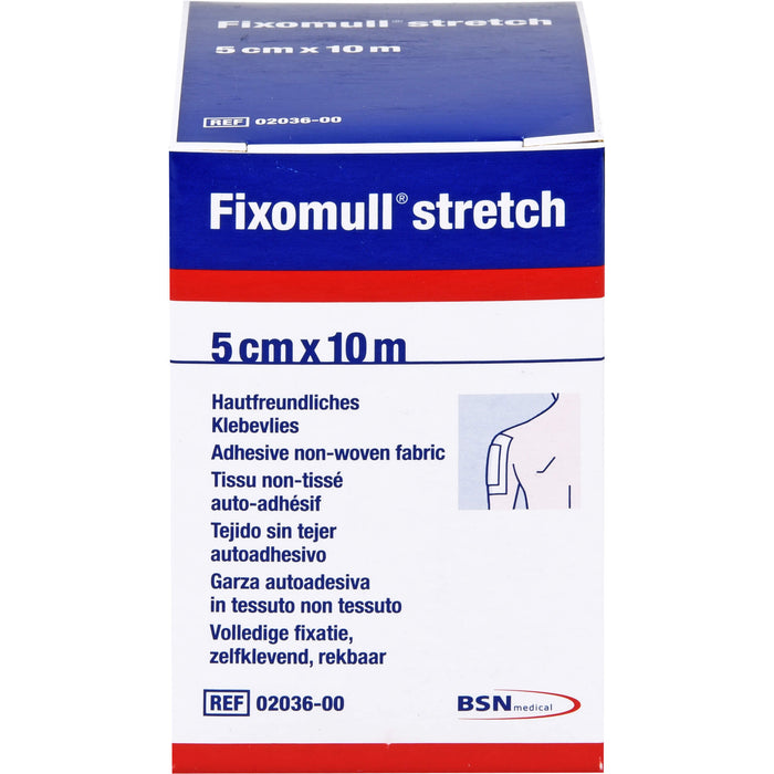 Fixomull stretch 5 cm x 10 m hypoallergenes Klebevlies, 1 St. Pflaster