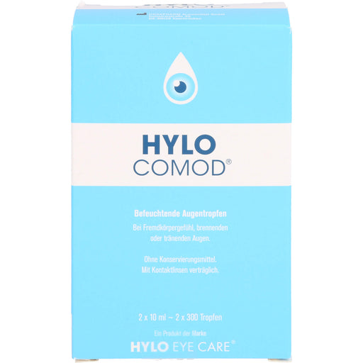 HYLO COMOD befeuchtende Augentropfen, 20 ml Lösung