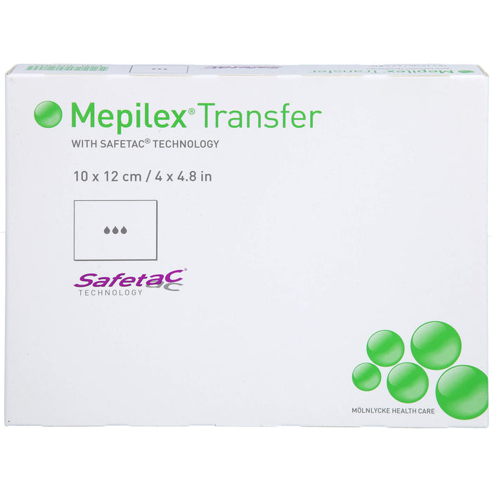 Mepilex Transfer Verbände 10 x 12 cm, 5 St. Verband