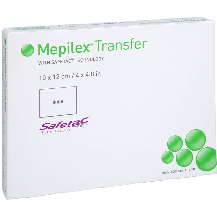 Mepilex Transfer Verbände 10 x 12 cm, 5 St. Verband