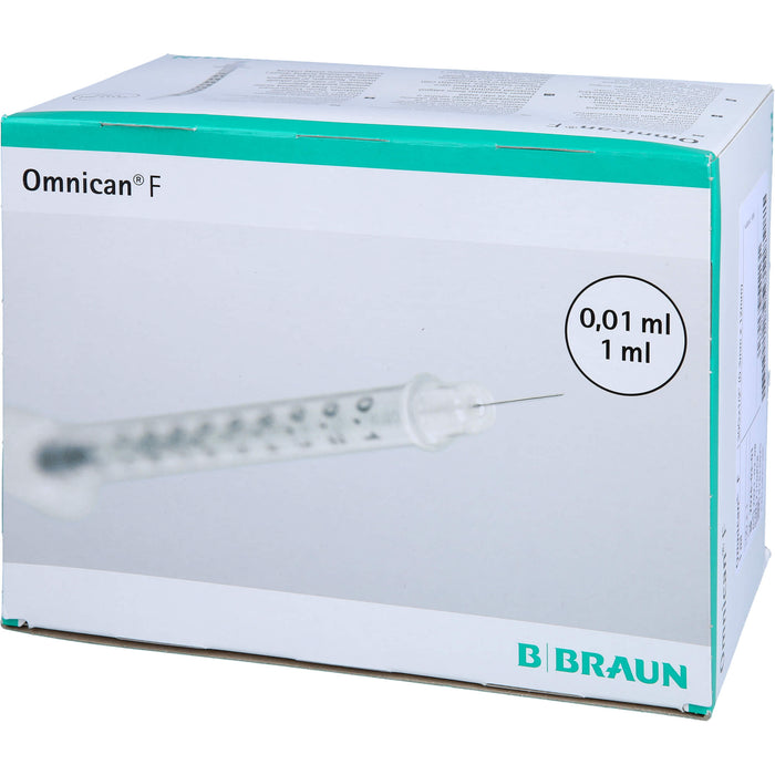 Omnican-F 30Gx12mm Feindosierungspritze 1ml, 100 St SRI