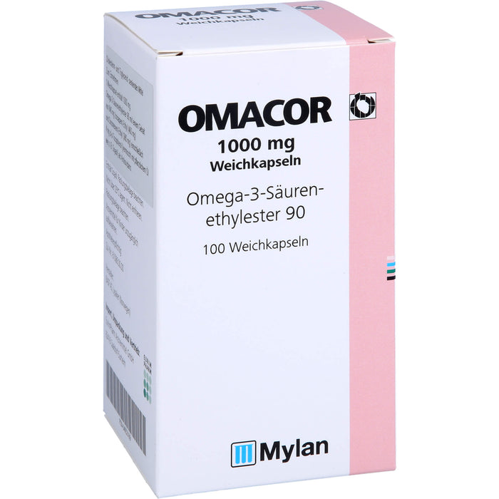 Omacor 1000 mg Eurim Weichkapseln, 100 St WKA