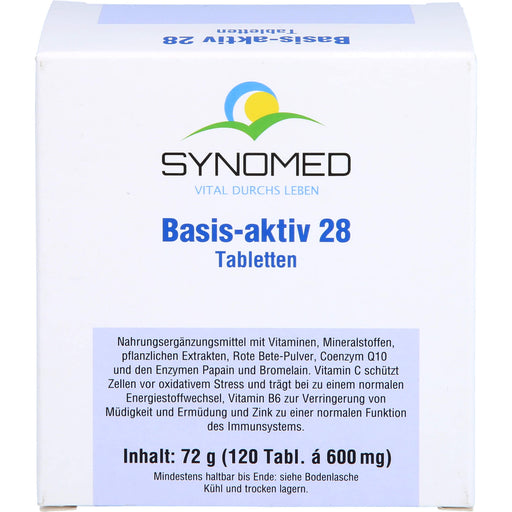 SYNOMED Basis-aktiv 28 Tabletten, 120 St. Tabletten