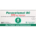 Paracetamol BC 500 mg Tabletten bei leichten bis mäßig starken Schmerzen und Fieber, 10 St. Tabletten