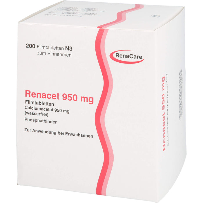 Renacet 950 mg Filmtabletten, 200 St FTA