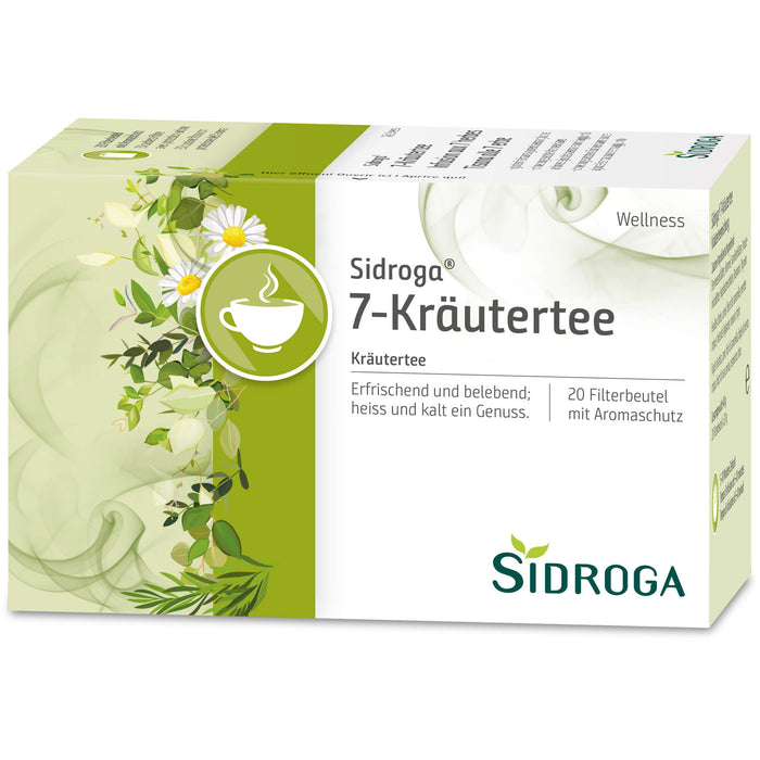 Sidroga Wellness 7-Kräutertee, 20 St. Filterbeutel