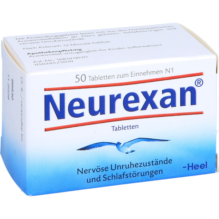 Neurexan Tabletten bei nervösen Unruhezuständen und Schlafstörungen, 50 St. Tabletten