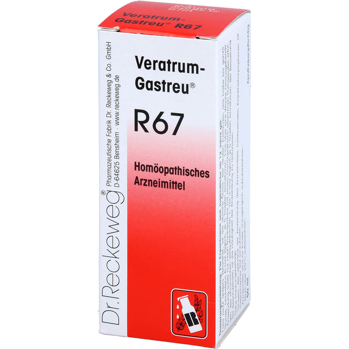 Dr. Reckeweg Veratrum-Gastreu R67 Tropfen, 50 ml Lösung