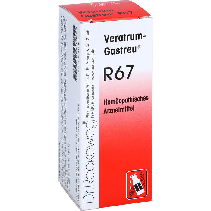 Dr. Reckeweg Veratrum-Gastreu R67 Tropfen, 50 ml Lösung