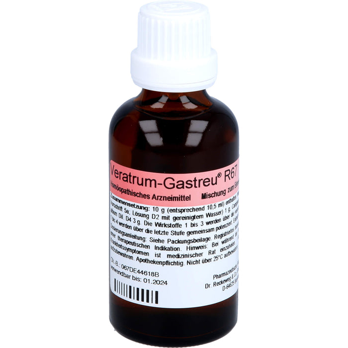 Dr. Reckeweg Veratrum-Gastreu R67 Tropfen, 50 ml Lösung