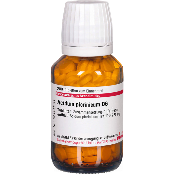 DHU Acidum picrinicum D6 Tabletten, 200 St. Tabletten