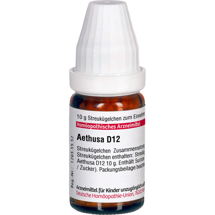 DHU Aethusa D12 Streukügelchen, 10 g Globuli