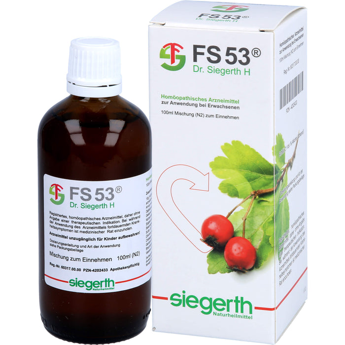 Dr. Siegerth FS 53 H flüssige Mischung, 100 ml Lösung