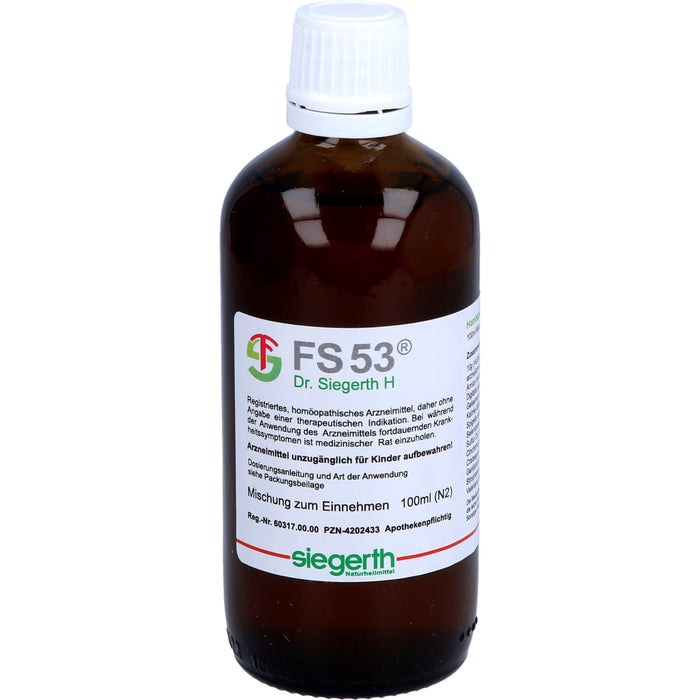 Dr. Siegerth FS 53 H flüssige Mischung, 100 ml Lösung