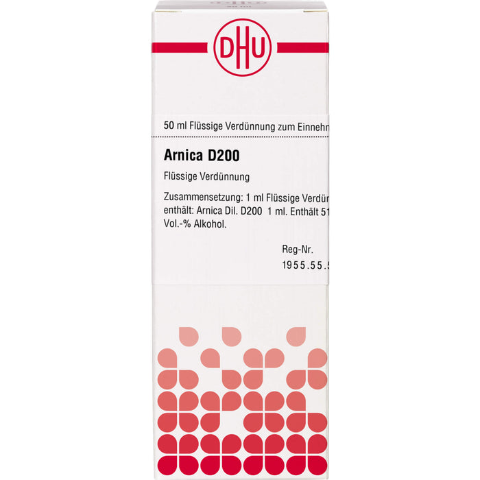 DHU Arnica D200 Dilution, 50 ml Lösung